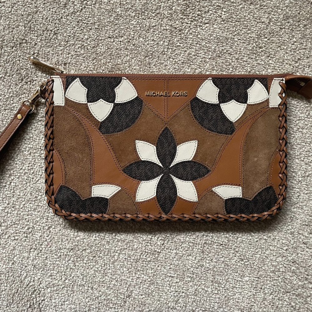 Michael Kors Large Zip Wallet Wristlet